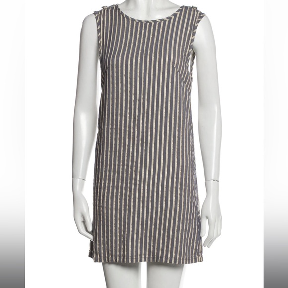 Onia Marina Mini Dress Denim Lirex Multi NWT - Picture 2 of 6